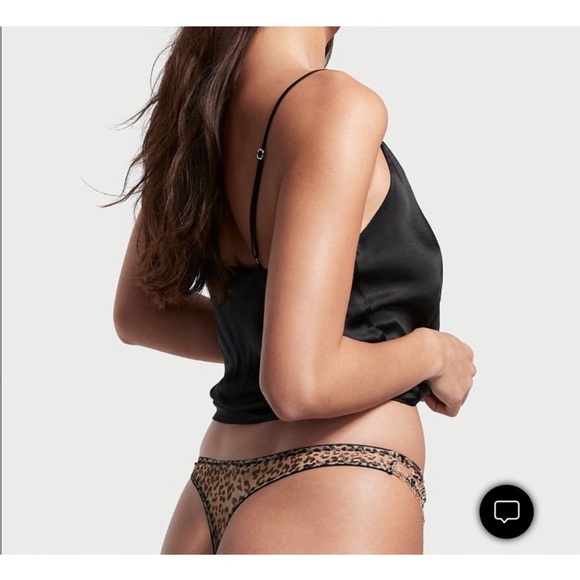 3pc Victoria’s Secret Very Sexy Sheer Leopard Bra‎ Waist Cincher Garter & Thong - Picture 5 of 17